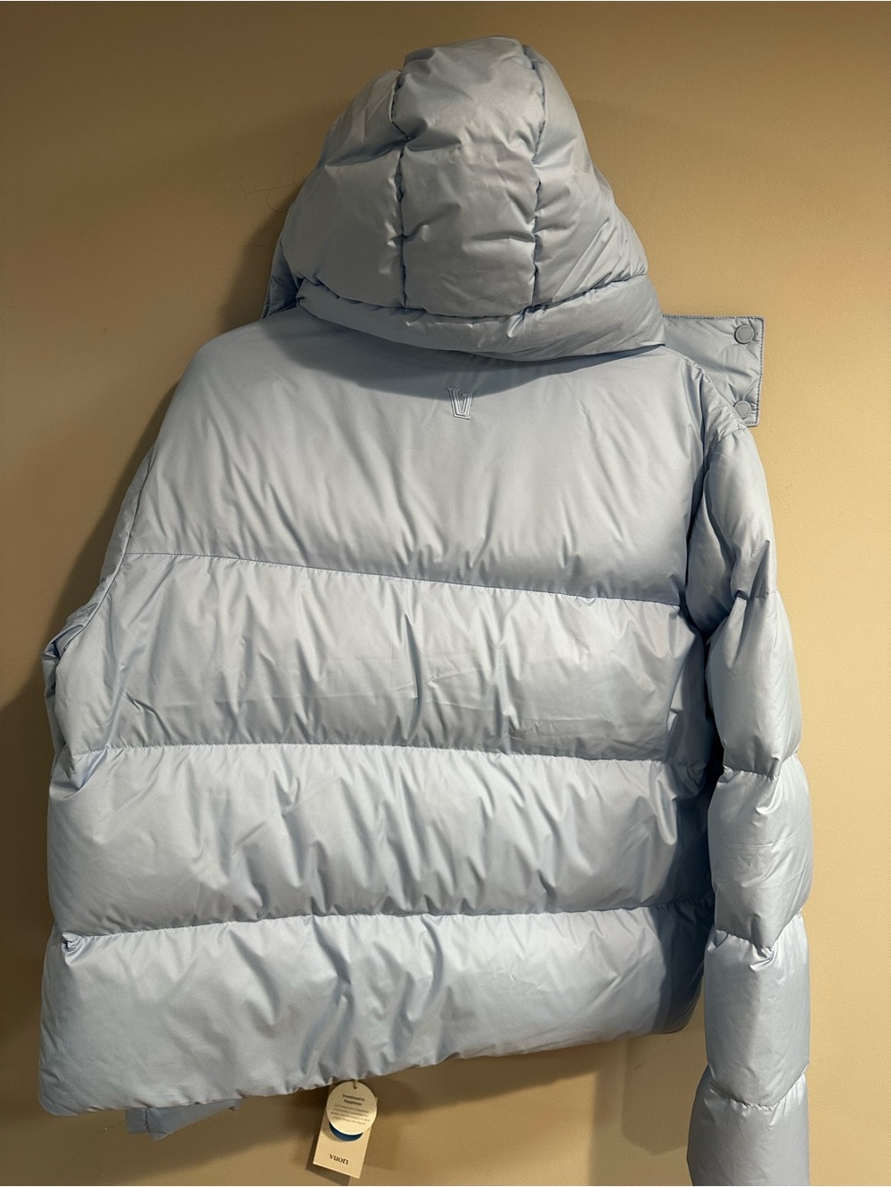NWT Vuori Alta 650 Down Filled Jacket Light Blue Women's Puffer Jacket XL - Picture 9 of 11